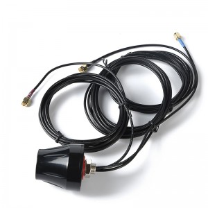 IP67 ใช้กลางแจ้งสกรูเมา GPS Glonass 4G LTE WIFI Combo เสาอากาศหลังคาเมาเสาอากาศรวม