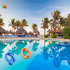 ร้อนขายทนความร้อนลอยบีบอัดปิดเซลล์โฟมพลาสติกวัสดุสระว่ายน้ำก๋วยเตี๋ยวหลอด backer ก้าน