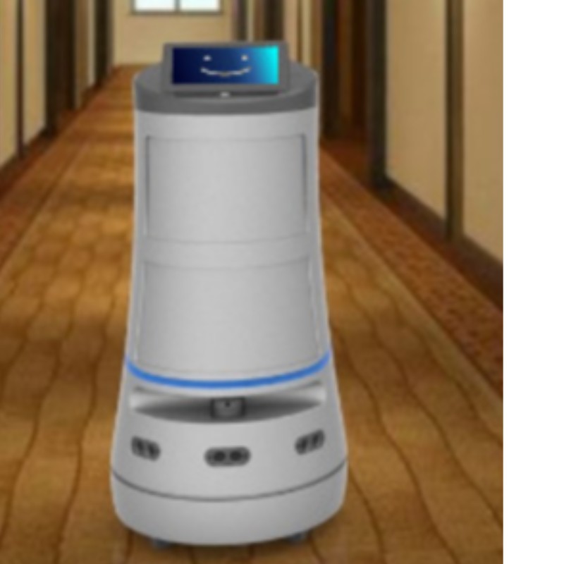 บริการจัดส่งหุ่นยนต์สำหรับโรงพยาบาลที่ใช้หุ่นยนต์โรงแรม
