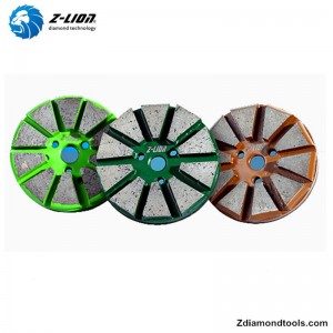 แผ่นบดเพชรพื้นโลหะบอนด์ ZL-16C