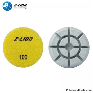 แผ่นขัดพื้นคอนกรีตแห้งด้วยเรซิ่น ZL-16KW