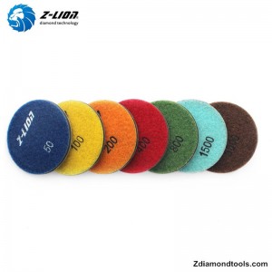 ZL-16SF เรซินแผ่นขัดคอนกรีตสถานีรถไฟบ้าน