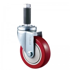 หน้าที่ขนาดกลาง - ตัวเรือนชุบโครมด้วยล้อ Diamand TPE สีแดง