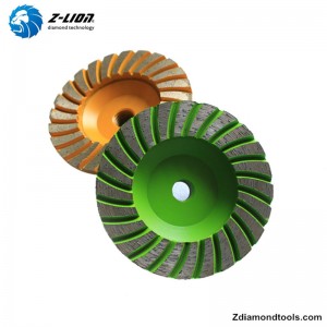 ล้อเพชรคัพ ZL-21 ขนาด 4 นิ้วสำหรับหินเจียรคอนกรีต