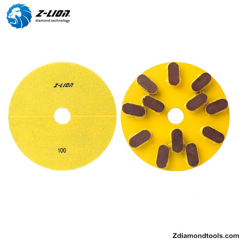 ZL-16MS เรซิ่นเพชรคัพแผ่นบดสำหรับหินอ่อนขัดหินแกรนิต