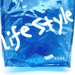 ถุงช้อปปิ้ง pvc bule