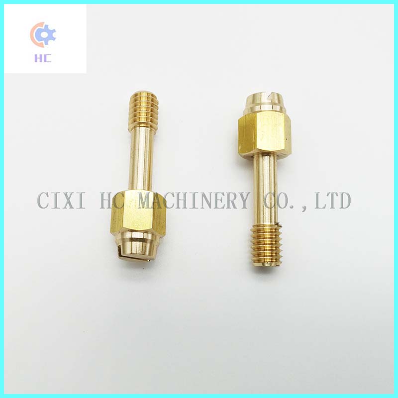 OEM ทองเหลืองเครื่องจักรความแม่นยำ CNC Milling ชิ้นส่วน / กลึง CNC