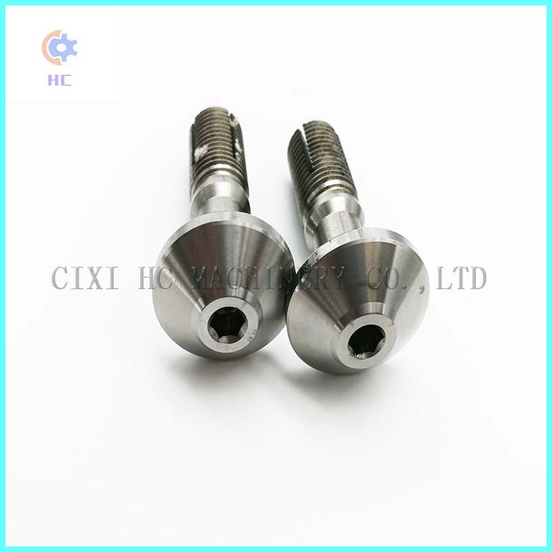 Customed Machining CNC Machining คู่สล็อตผ่านรูน๊อตสกรูน๊อต