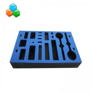 ที่มีคุณภาพดีผลิตในประเทศจีนการออกแบบรูปร่างสี eva epe ฟองน้ำโฟมแทรกสำหรับกล่องเครื่องประดับของเล่นป้องกันแทรกลงในกล่อง