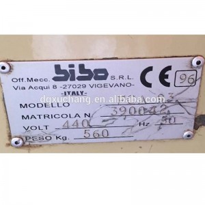 เครื่องเจาะและเครื่องปั๊มอัตโนมัติสำหรับเข็มขัดหนัง Bibo