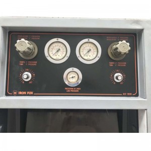 สุนัขจิ้งจอกเหล็กนิวเมติก แต่เพียงผู้เดียวกดรองเท้าที่ทำให้ราคาเครื่อง