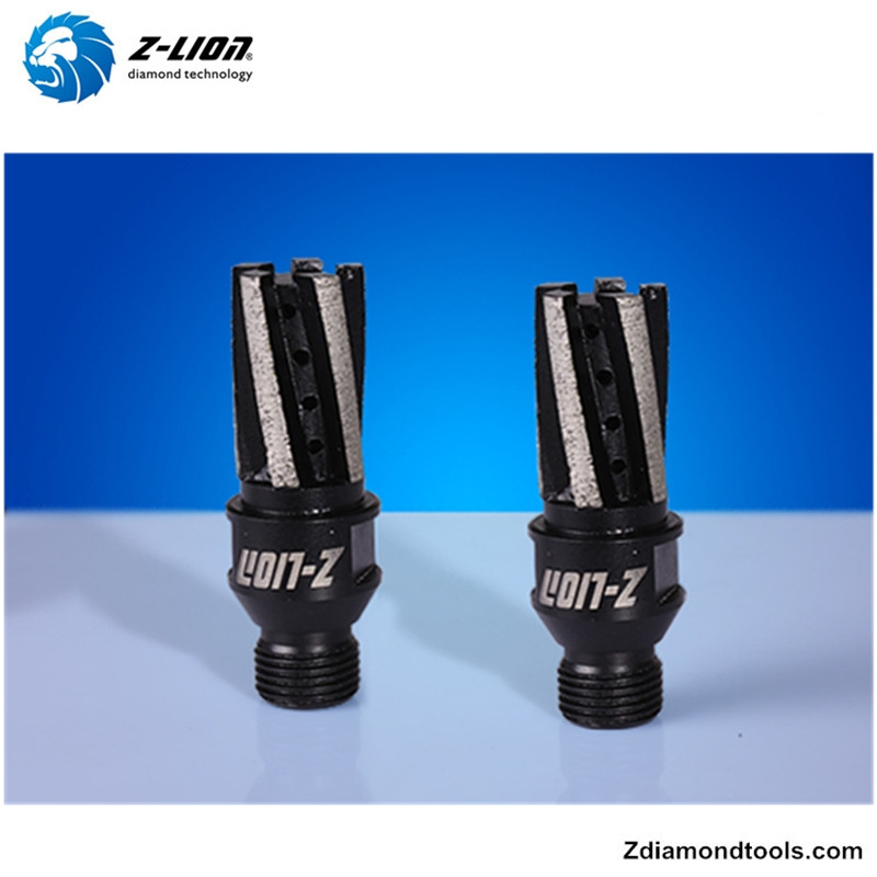 ZL-XD02 Diamond Finger Router Bits สำหรับการเจาะหิน