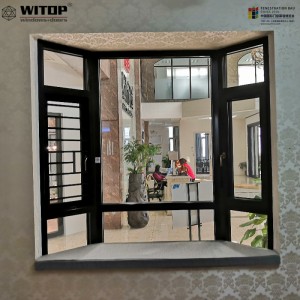 หน้าต่างอลูมิเนียมเบย์และโบว์