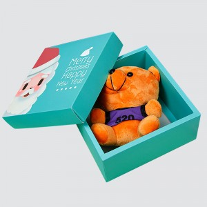 กล่องของขวัญการ์ตูนวันคริสต์มาสและวันหยุดปีใหม่ที่กำหนดเอง