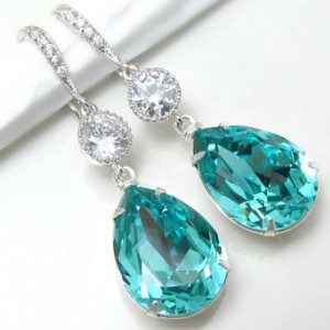 ต่างหูผู้หญิงต่างหูพลอยต่างหูห้อยต่างหูห้อยต่างหู