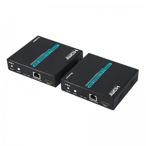 V2.0 ตัวขยาย HDMI 60 มม. มากกว่า cat5e \/ 6 สายเคเบิลรองรับ 4Kx2K @ 60Hz HDCP2.2 น้ำตกหลายตัวรับ