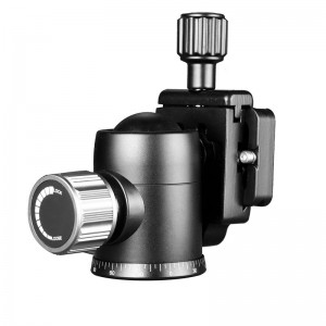 KINGJOY G0 การออกแบบใหม่ 360 องศาหมุนหัวลูกด้วย arca สวิสจานออกอย่างรวดเร็ว