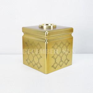 กระเบื้องโมเสคแก้วสีทองทรงกลมลายตัดเลเซอร์อุปกรณ์ห้องน้ำ