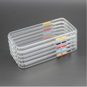 iPhone 11 ที่มีคุณภาพสูง TPU + PC 2.0 มม. ภายในป้องกันกรณีโทรศัพท์มือถือผลกระทบกับด้านล่างอิสระ