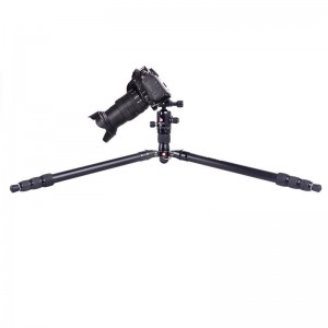 KINGJOY อลูมิเนียมคุณภาพสูงแบบพกพาน้ำหนักเบากล้องขาตั้งกล้อง K1008 + Q10