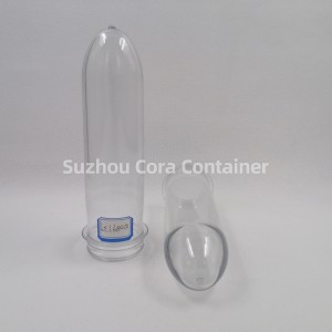 39mm 89g ขนาดลำคอ 46 มม. Plasitc Pet Preform สำหรับน้ำมันเครื่องดื่มน้ำ