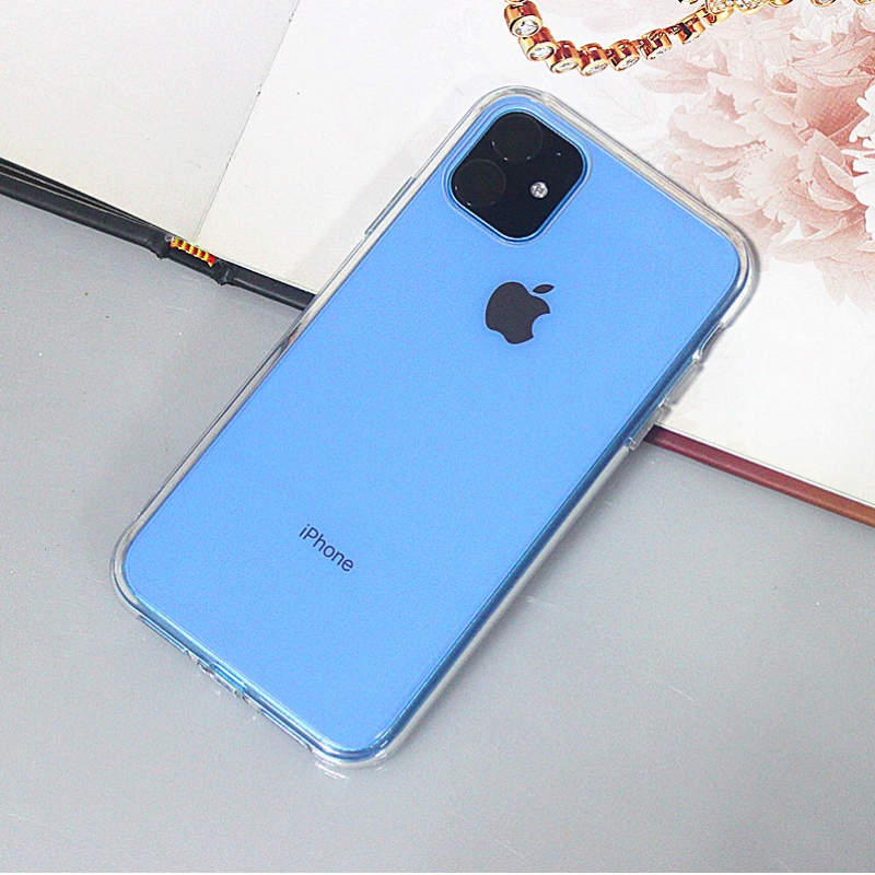 เคสโทรศัพท์สมาร์ทโฟน TPU + PC โปร่งใสสูงสำหรับ iPhone 11 ซีรีส์ 5.8 นิ้ว / 6.1 นิ้ว / 6.5 นิ้ว