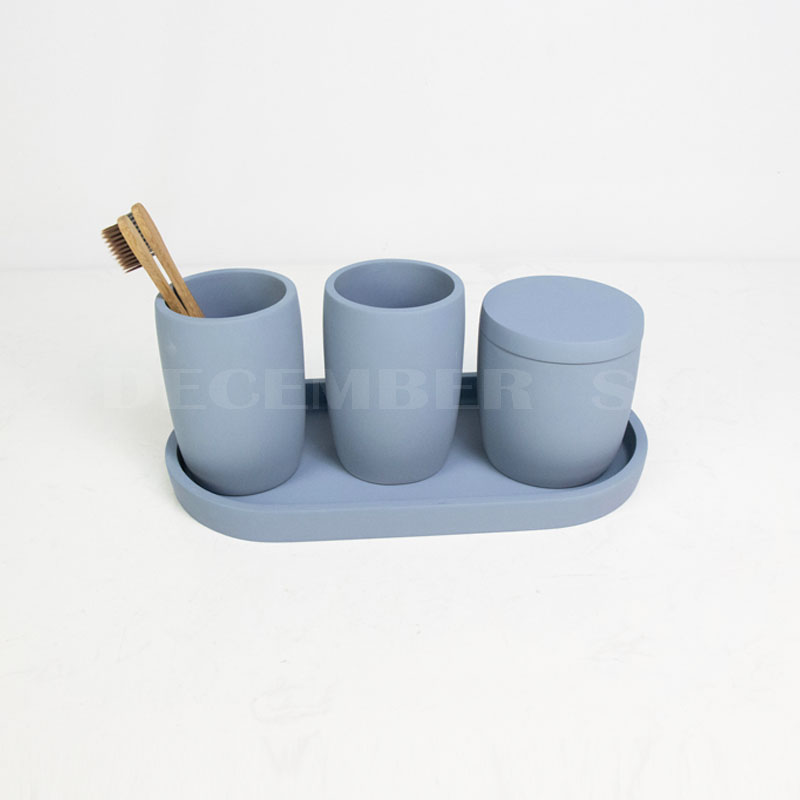 ชุดห้องน้ำเรซิน 4 ชิ้น