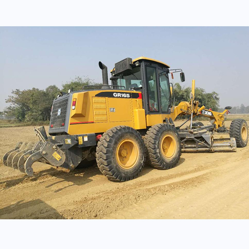 XCMG มอเตอร์ Grader Gr165 พร้อม Ripper และ Blade