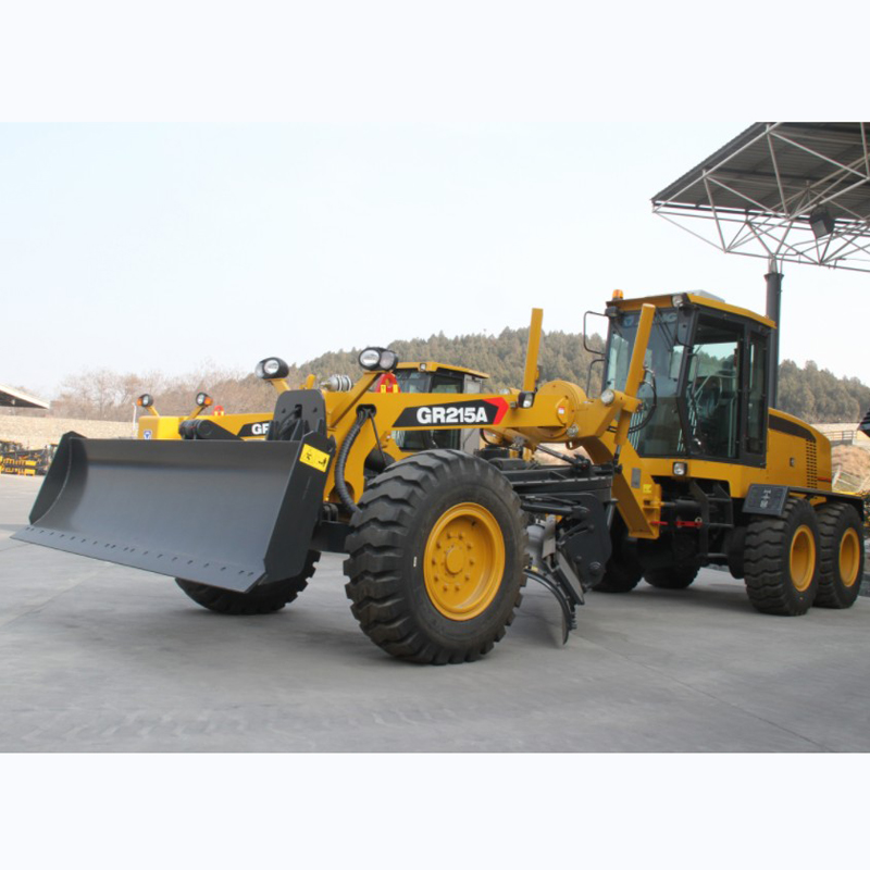 XCMG เครื่องจักรสำหรับงานก่อสร้าง 215HP Motor Grader GR215A