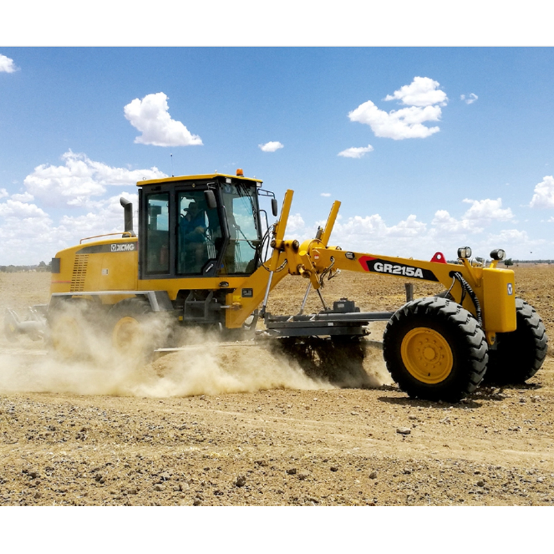 XCMG เครื่องจักรสำหรับงานก่อสร้าง 215HP Motor Grader GR215A