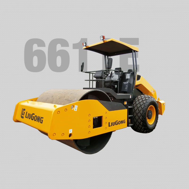 clg6611e ลูกกลิ้งเหล็กสั่นสะเทือนเดี่ยว
