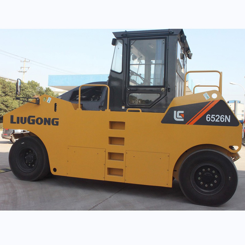 Liugong ผู้ผลิตอย่างเป็นทางการ 26t รถบดถนนแบบกลไกเดี่ยวกลอง Clg6526