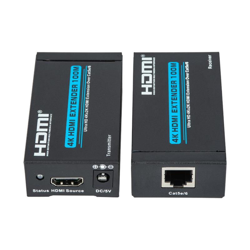 v1.4-4k HDMI Extender 100M และ 5e-6 สายเคเบิลสนับสนุน Super HD 4k2k 30Hz