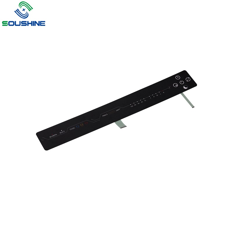 ปรับแต่งฟิล์ม LED สวิตช์ฟิล์มกันน้ําสวิตช์ฟิล์มกําหนดเองพิมพ์ดิจิตอลเข็มขัดฟิล์ม LED สวิตช์