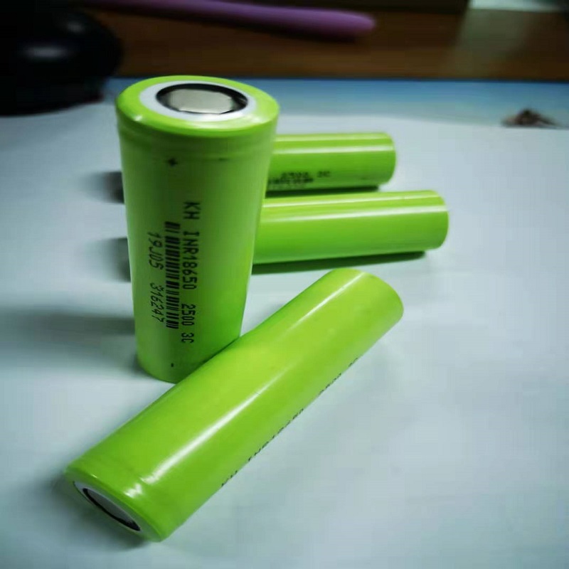 แบตเตอรี่ลิเธียมไอออน 18650-2500mAh 9Wh 3C