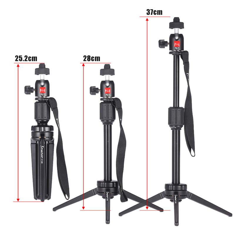 สุดยอดกล้องมืออาชีพขาตั้งกล้องขาตั้งกล้อง dslr ขาตั้งไฟ KT-200 + QD-1