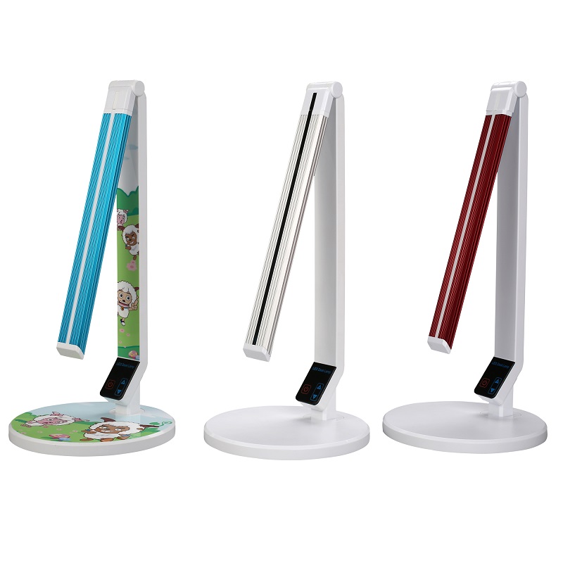 มัลติฟังก์ชัน LED ป้องกันตาโคมไฟ USB ชาร์จไฟโต๊ะเรียน