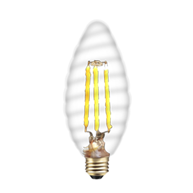 c35 โปร่งใส 2w 3.5w-4w 4.5w สำหรับเลือกไฟ LED เทียน