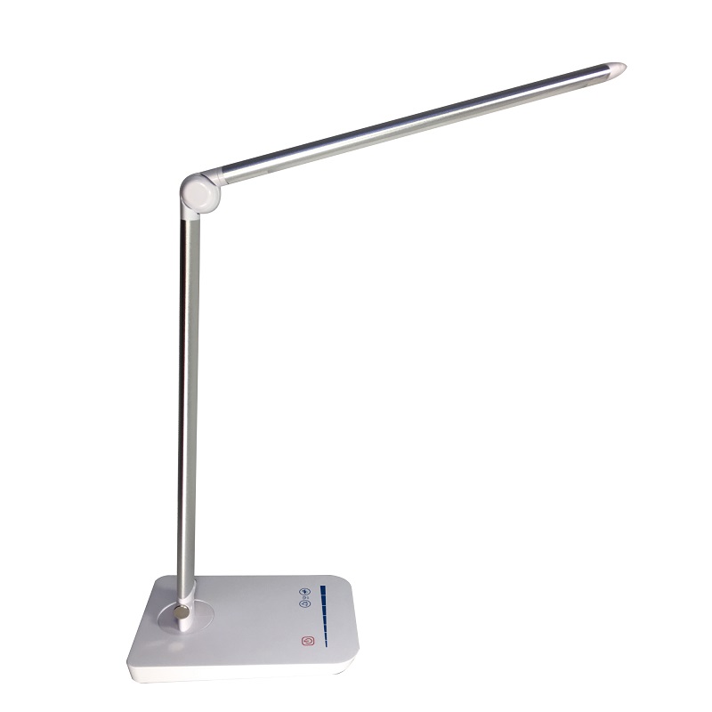 โต๊ะเรียนโคมไฟ LED สามารถชาร์จแบตเตอรี่ไร้สายพร้อมไฟ LED