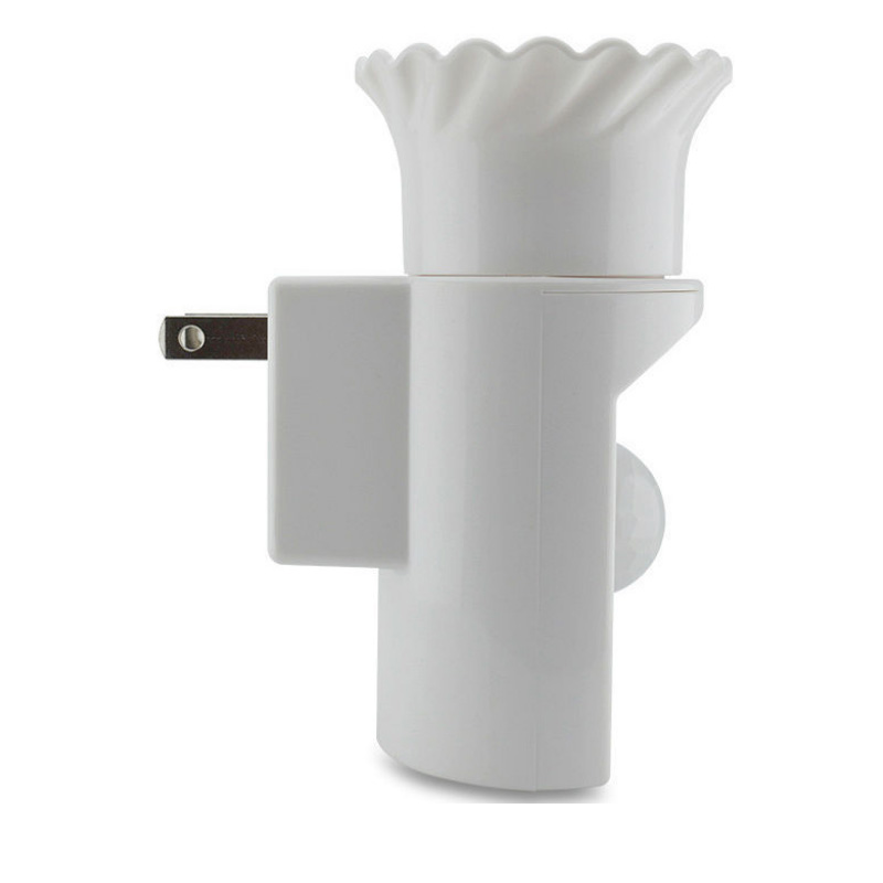 P30 PIR Motion E27 กรูอะแดปเตอร์หลอดไฟ