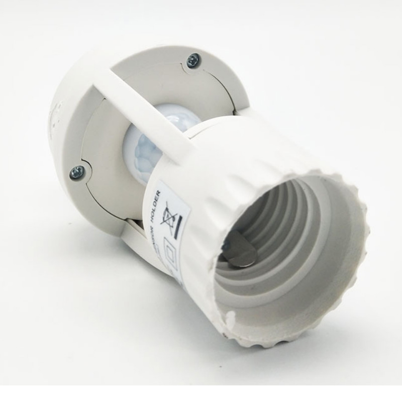 P32 PIR Motion E26 / E27 ซ็อกเก็ตอะแดปเตอร์หลอดไฟสกรู