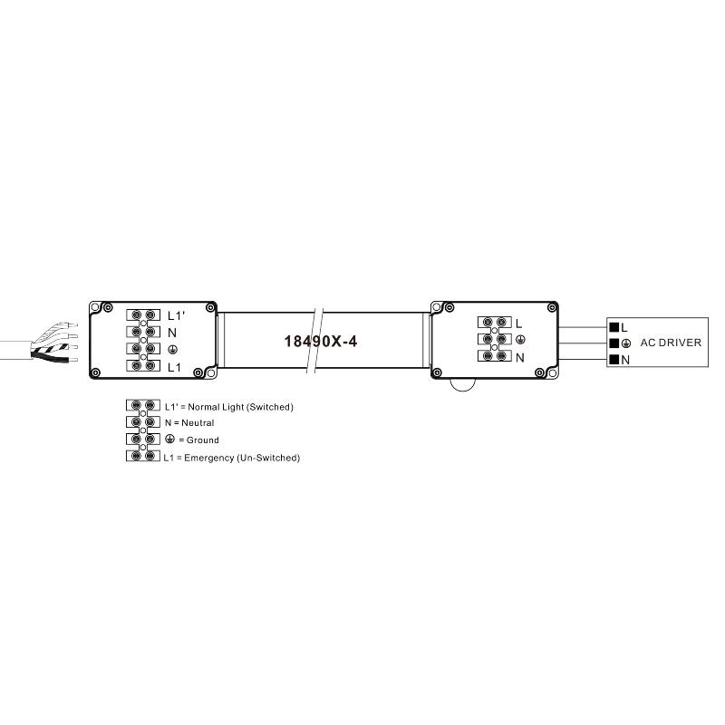 18490X-4 อุปกรณ์เหตุฉุกเฉินเชิงเส้น