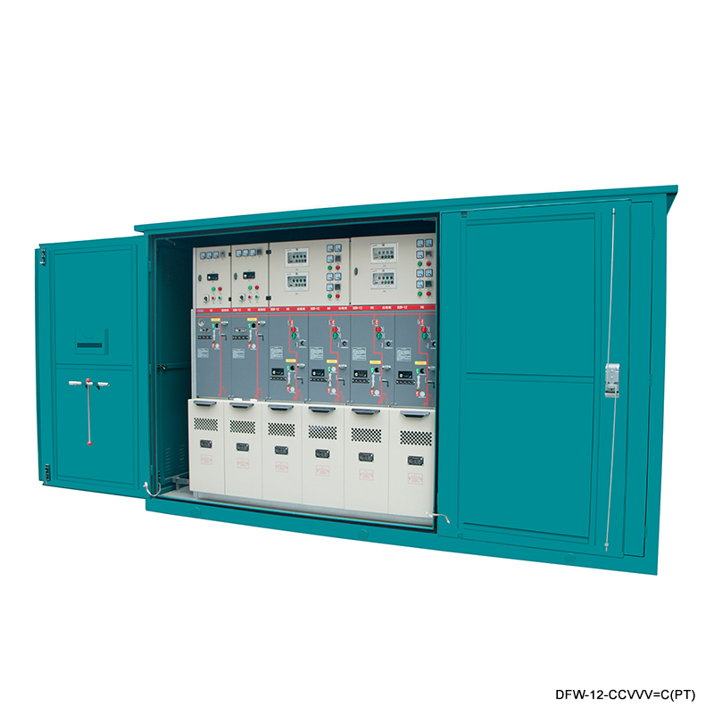 11KV MV ขนาดกะทัดรัด SF6 RMU ก๊าซสวิตช์ฉนวนแผง 630A 34.5KV 50HZ ราคาต่ำ