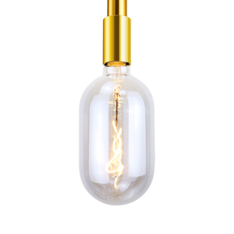 ถัง Aqua Blue clear 105 มม. ขนาดใหญ่ตกแต่งไฟ led