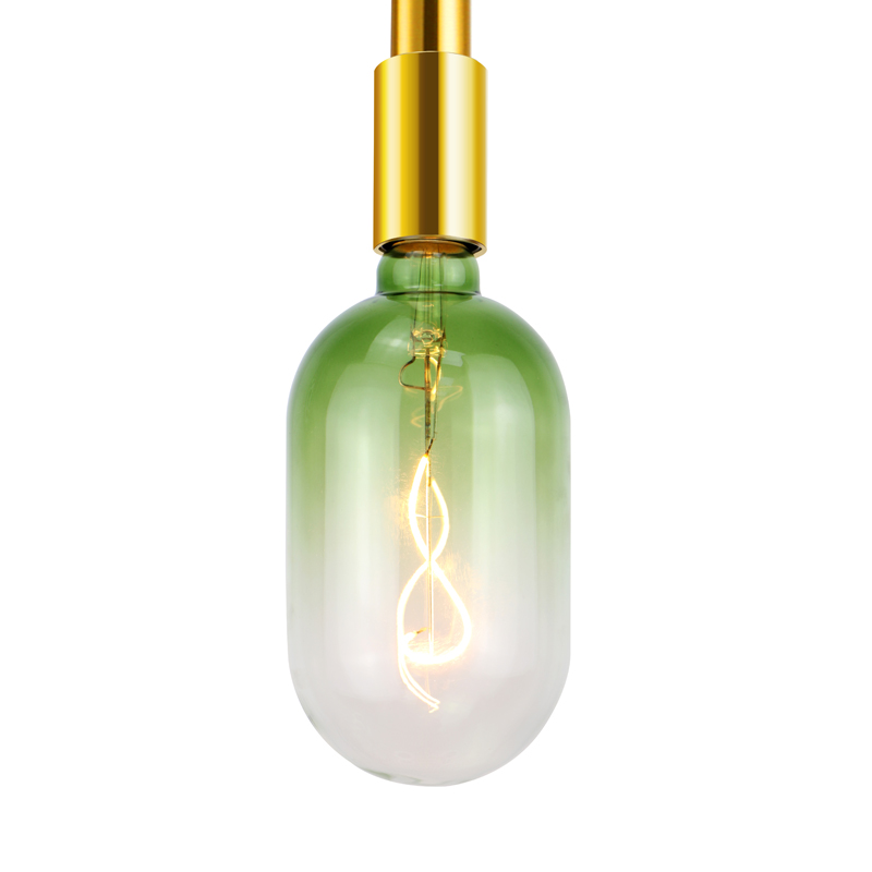 ถังไล่โทนสีเขียว 2020 ผลิตภัณฑ์ใหม่ที่นำไส้หลอดเกลียวแสง lighitng