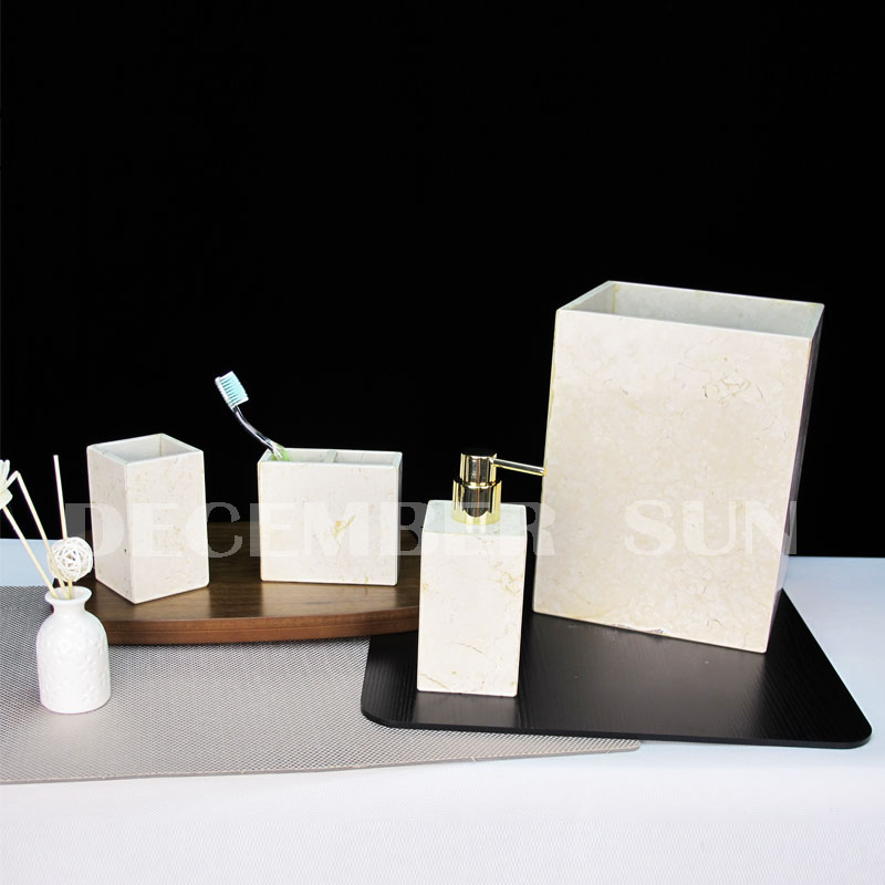 ขายส่งชุดอุปกรณ์ห้องน้ำหินอ่อนสำหรับห้องน้ำ