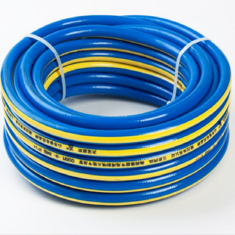 ท่อพีวีซี LPG GAS HOSE พร้อมพื้นผิวลอนสำหรับทำอาหารและเตาแก๊ส