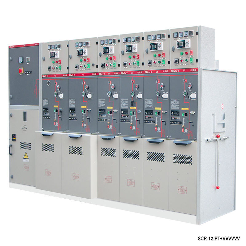 2020 ที่ขายดีที่สุดแรงดันสูง SF6 ก๊าซหุ้มฉนวนขนาดกะทัดรัดสวิตช์ RMU 12kv / 24kv