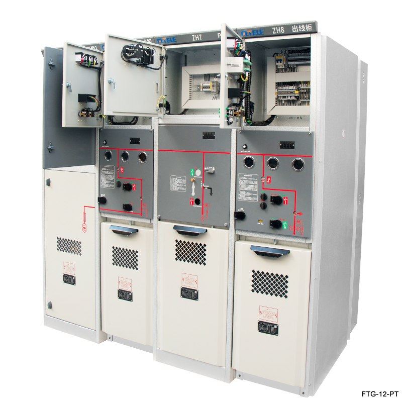 12-36 kv กล่องแหวนแรงดันสูงขนาดกลางโซลิดสวิทช์เกียร์หลัก