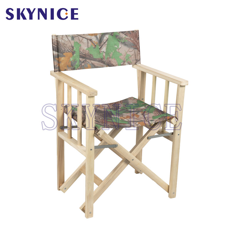เก้าอี้ปิกนิกตั้งแคมป์กลางแจ้งทำด้วยไม้